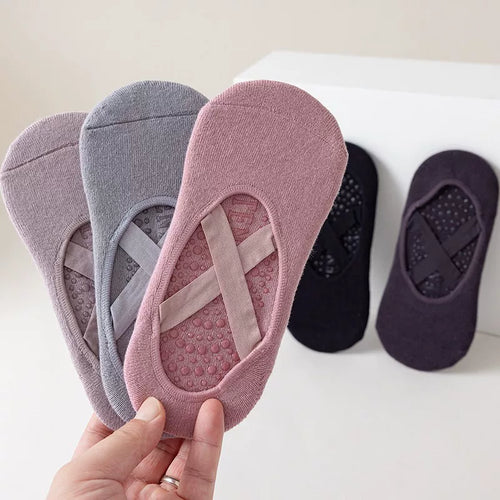 kooxss | Indoor Fitness Socks for Women with Elastic Fit