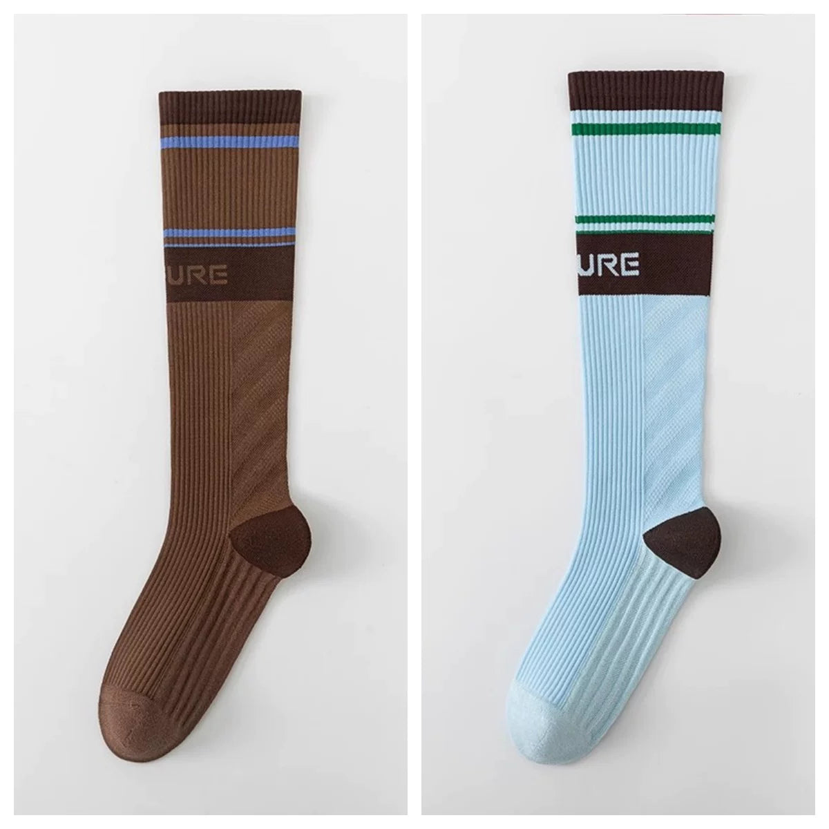 kooxss | Women’s Fitness Compression Socks with Non-Slip Design